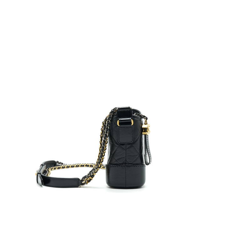 Chanel Small Black Gabrielle Hobo Bag