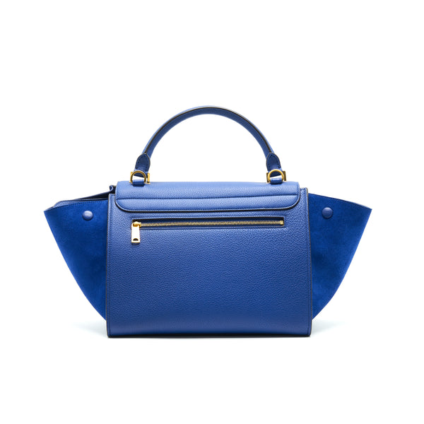 Celine Trapeze Blue with GHW