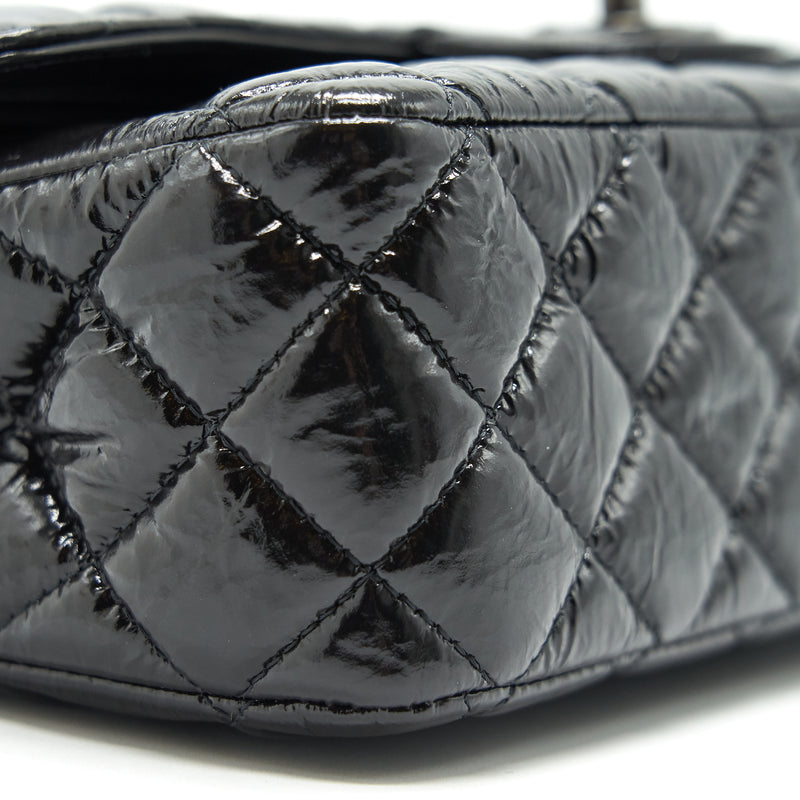 Chanel Medium Classic Double Flap Bag Shiny Crumpled Calfskin