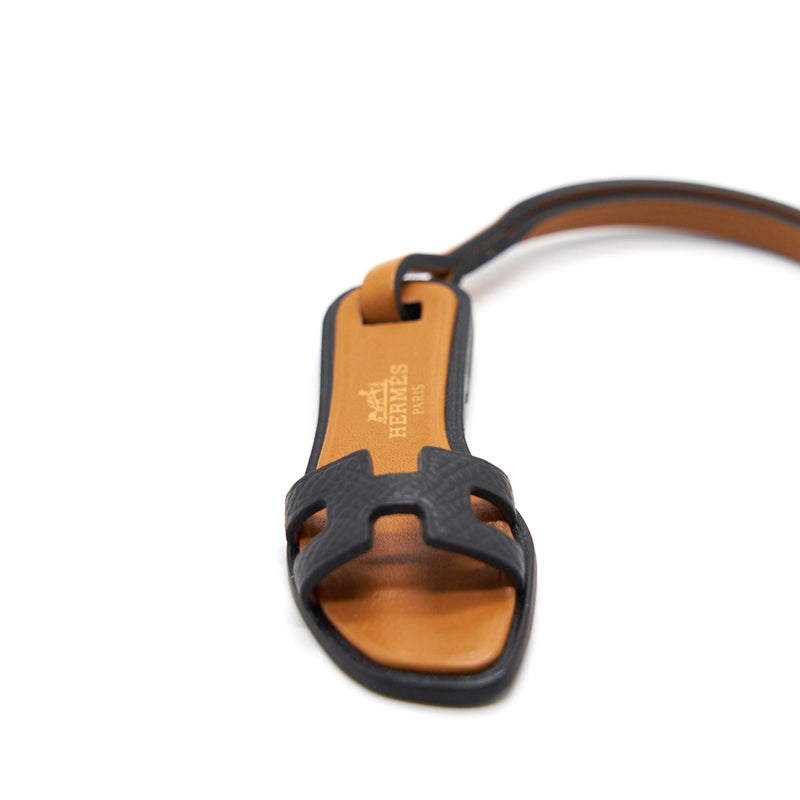 Hermes Oran Sandal Nano Bag Charm in Gold Brown