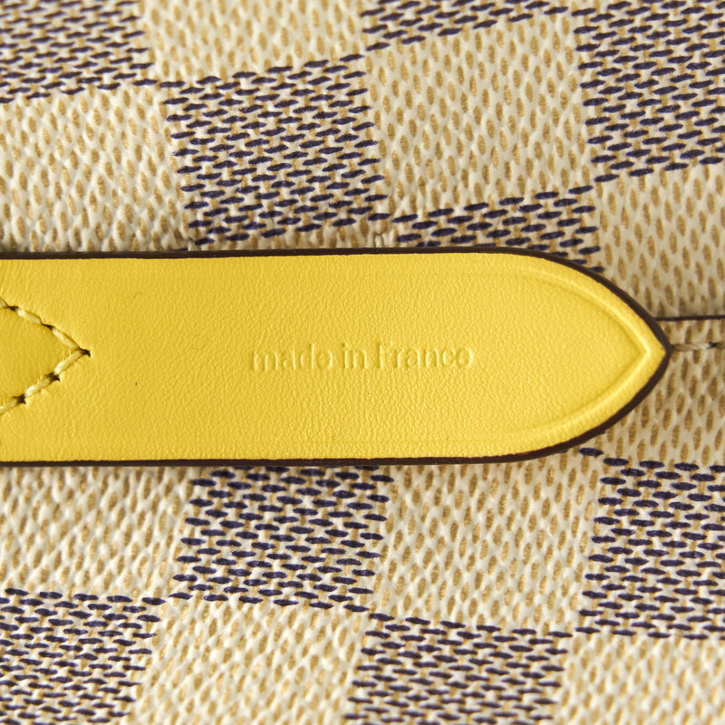 Louis Vuitton Neonoe Damier Azur Canvas Yellow