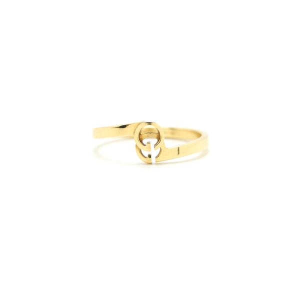 Gucci GG Running Ring in yellow Gold size13