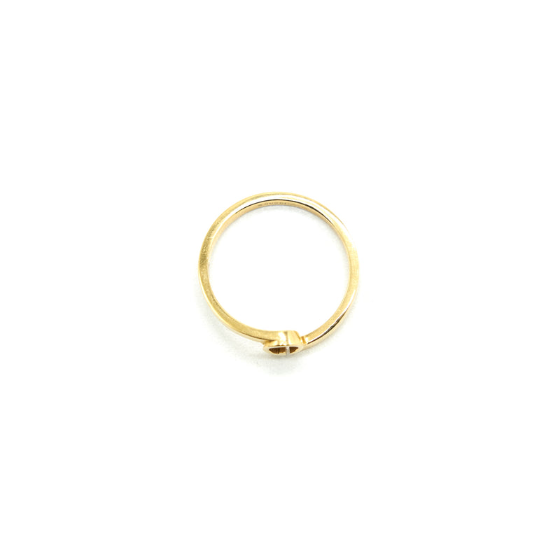 Gucci GG Running Ring in yellow Gold size13