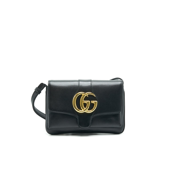 Gucci Arli Small Shoulder Bag Black GHW