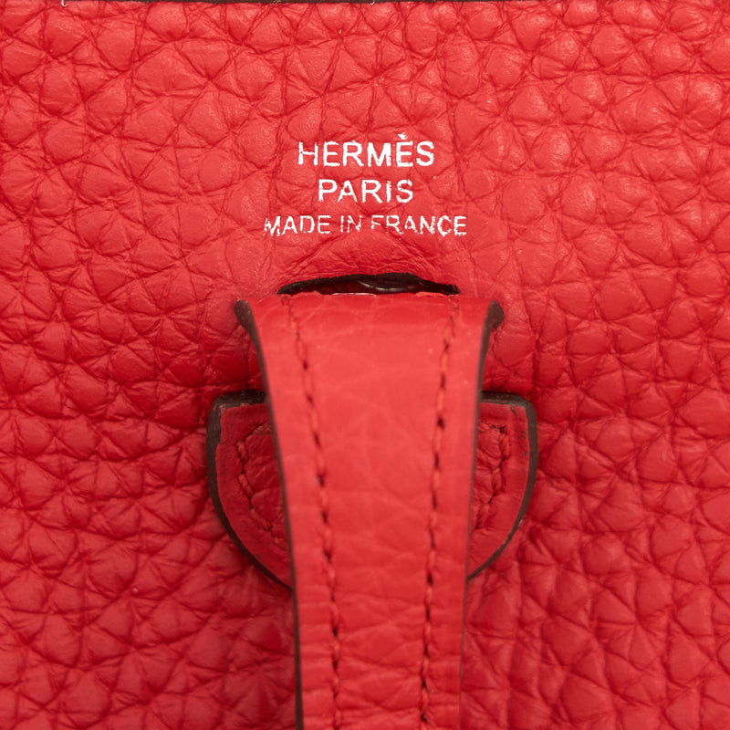 Hermes Mini Evelyne Rouge Tomato