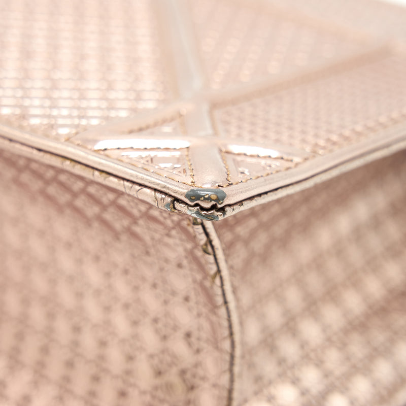 Christian Dior Diorama Medium Metallic Pink Gold  Shw