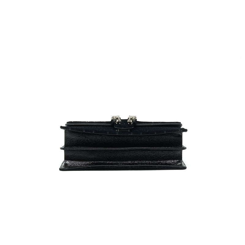 Gucci Dionysus GG Medium Velvet Black Shoulder Bag