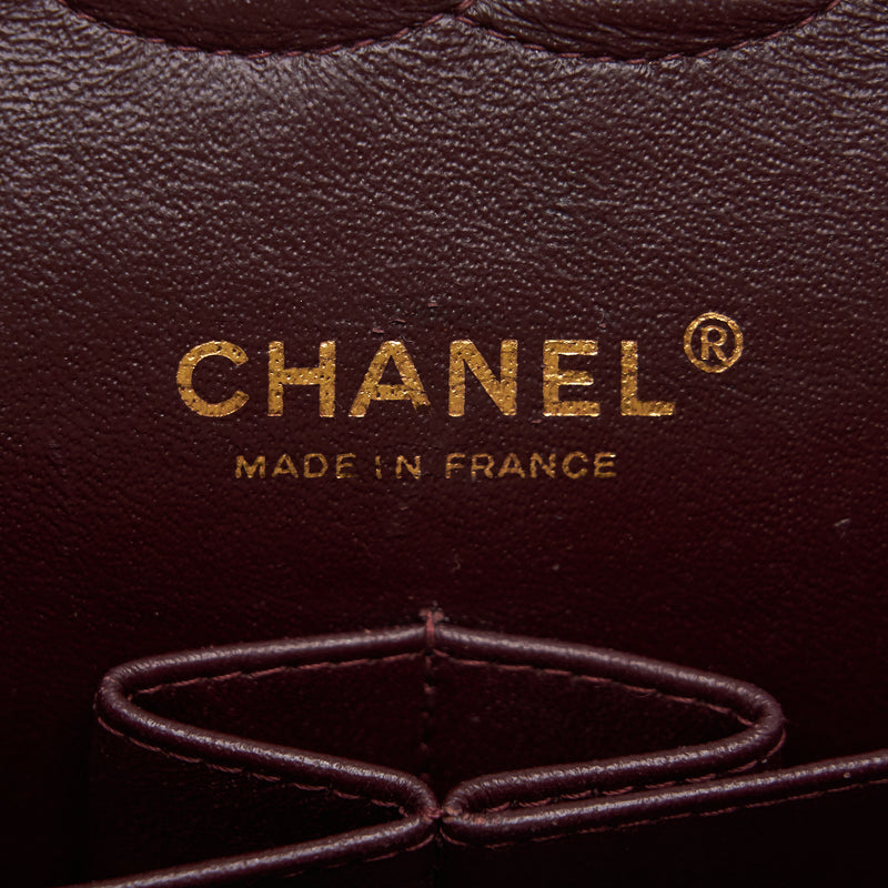 Chanel Medium Classic Double Flap Bag Caviar Black GHW Serial16