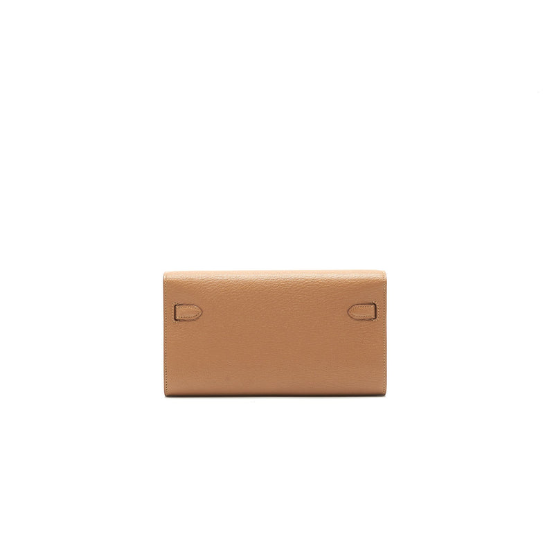 Hermes Kelly To Go Chevre Mysore 2J Quebracho GHW Stamp Z