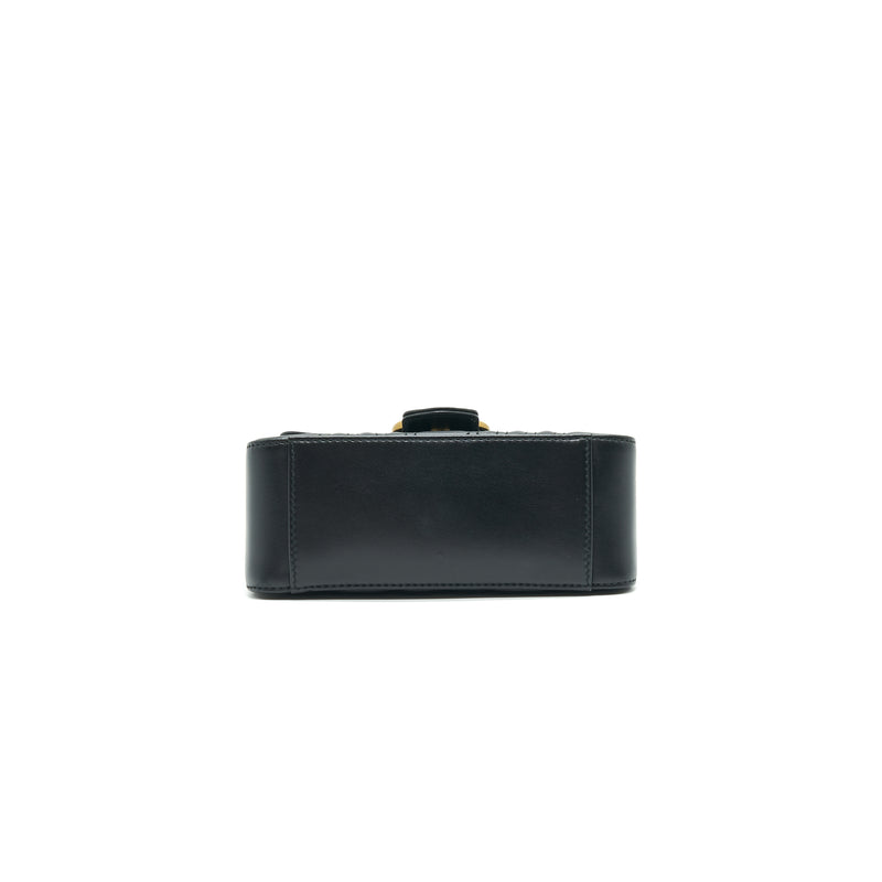 GUCCI GG Marmont Mini Top Handle Bag Black