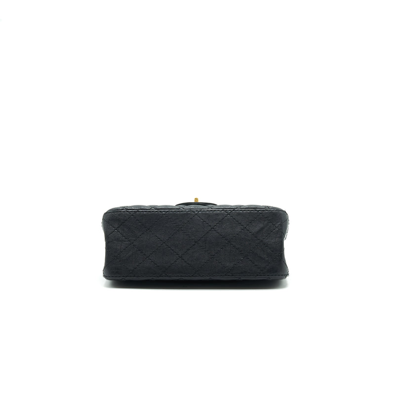 Chanel Small 2.55 Handbag Black GHW Serial 23
