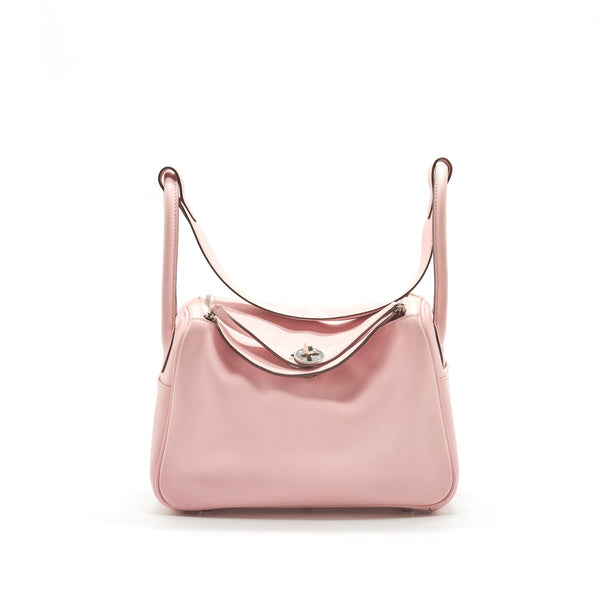 Hermes Lindy 26 swift leather Rose Sakura SHW Stamp X