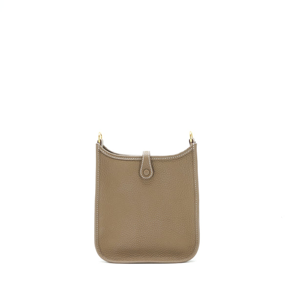 Hermes mini Evelyne 16 Etoupe GHW stamp Z