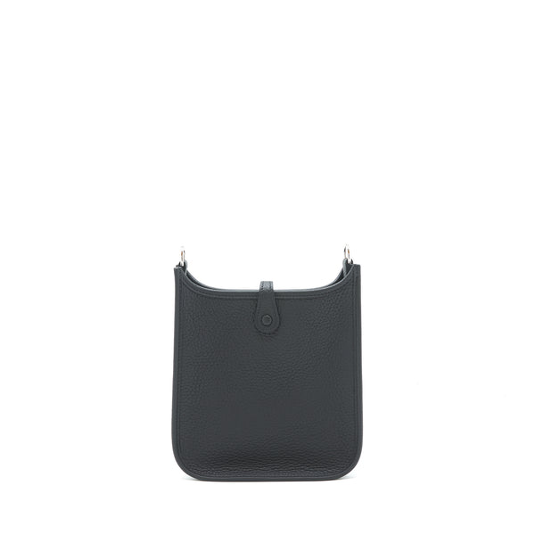 Hermes mini Evelyne 16 Black SHW Stamp Z