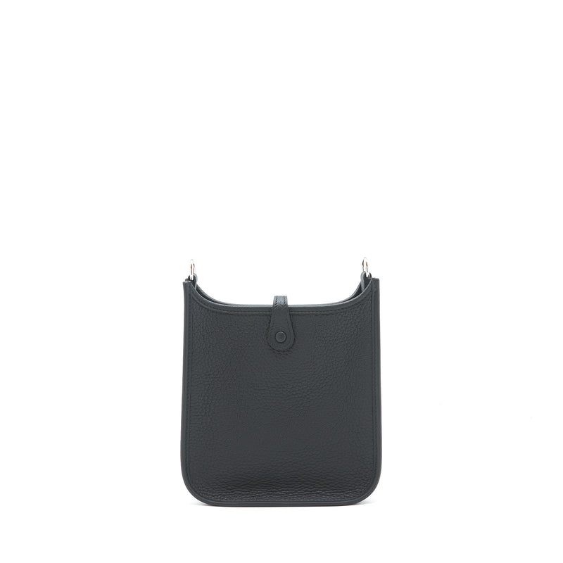 Hermes mini Evelyne 16 Black SHW Stamp Z