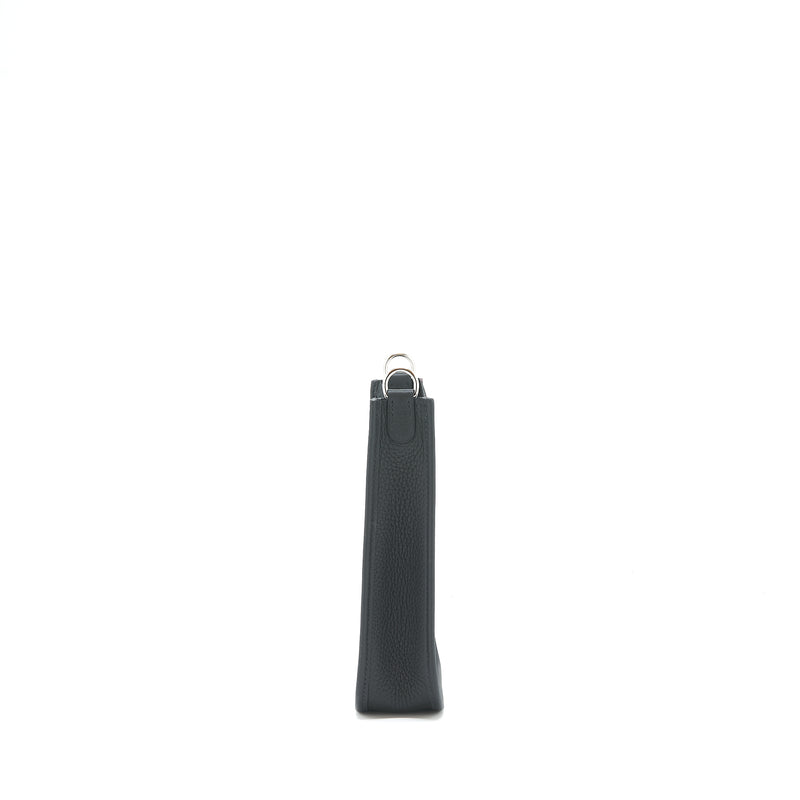 Hermes mini Evelyne 16 Black SHW Stamp Z