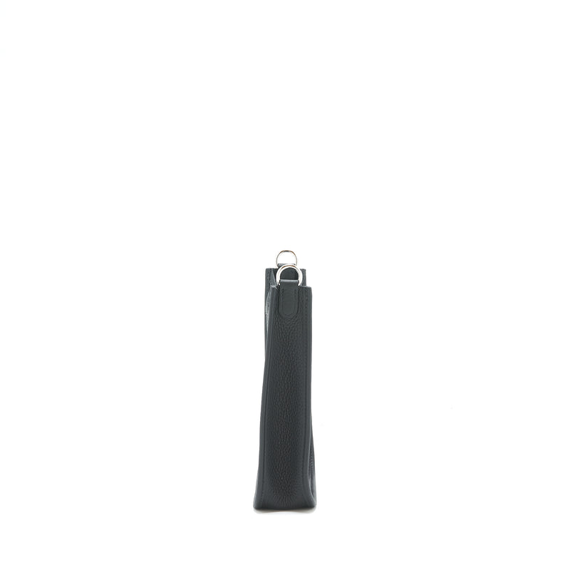 Hermes mini Evelyne 16 Black SHW Stamp Z