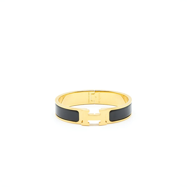 Hermes Clic H Size PM bracelet Noir GHW