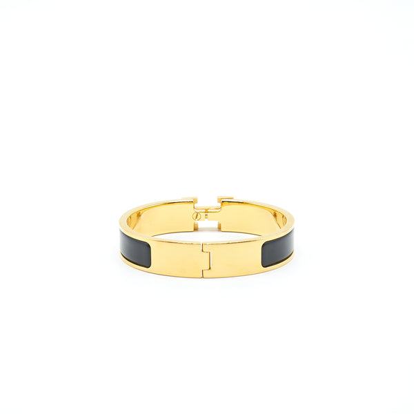 Hermes Clic H Size PM bracelet Noir GHW