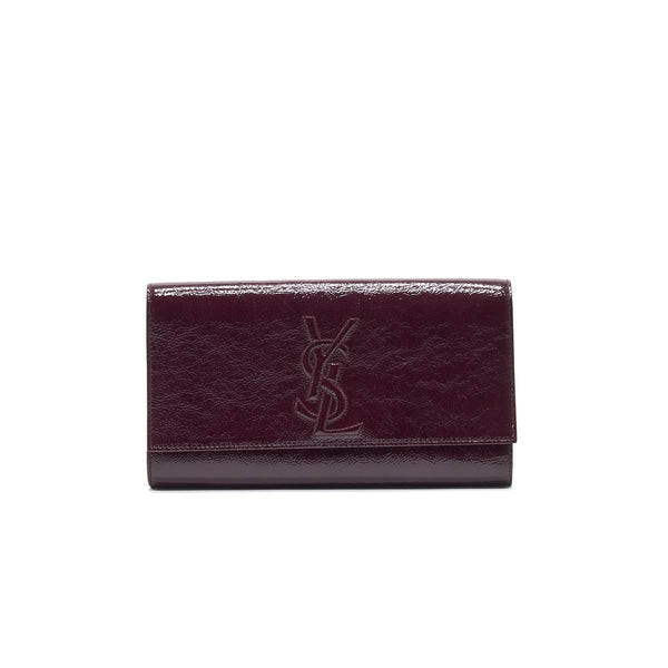 YSL Patent Leather Clutch
