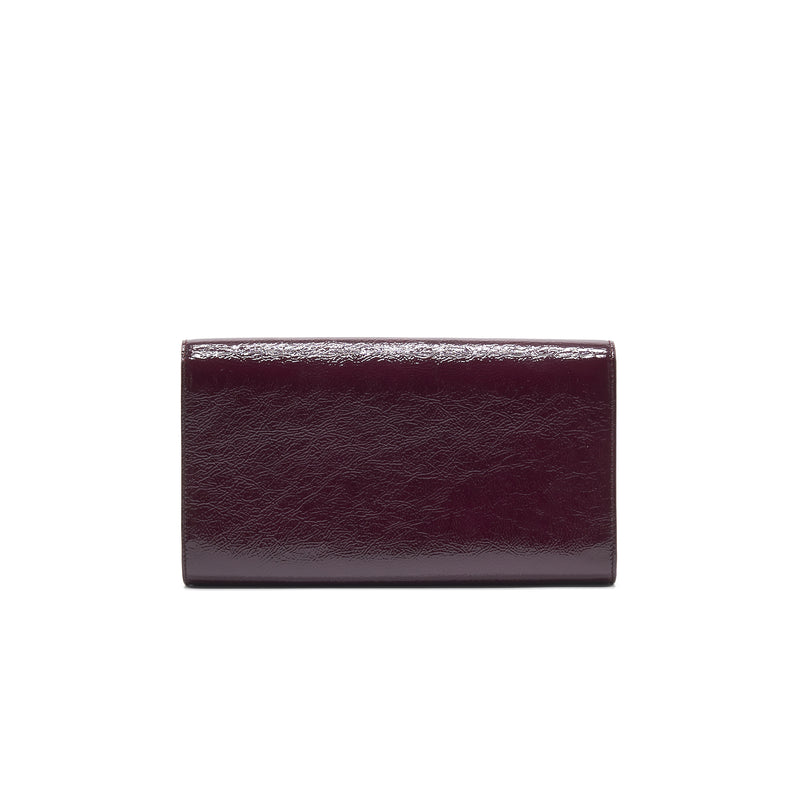 YSL Patent Leather Clutch