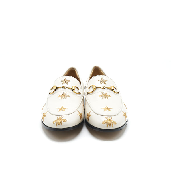 Gucci Size35.5 printed Loafer White