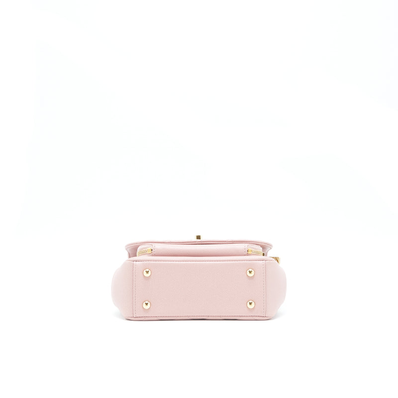 Chanel Small Business affinity flap Bag Caviar Light Pink LGHW