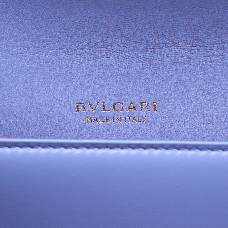 Bvlgari Serpenti Forever Flap cover bag lavender GHW