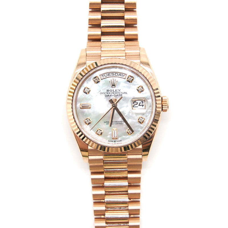 Rolex Day Date 36 Oyster 36mm Rosegold