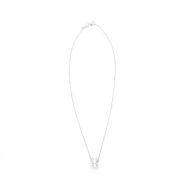 Chanel Ultra Necklace 18K white Gold, Dimond, white Ceramic