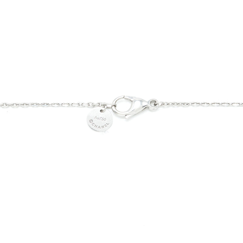 Chanel Ultra Necklace 18K white Gold, Dimond, white Ceramic