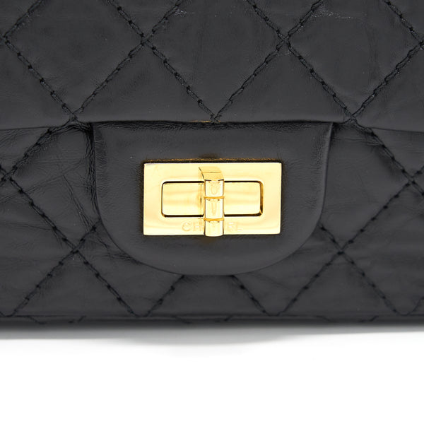 Chanel Small 2.55 Reissue Handbag Black LGHW