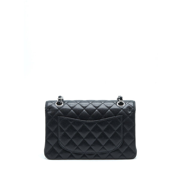 Chanel Small Classic Flap Bag Caviar Black SHW(Microchip)