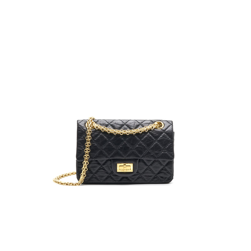 Chanel Small 2.55 Reissue Handbag Black LGHW