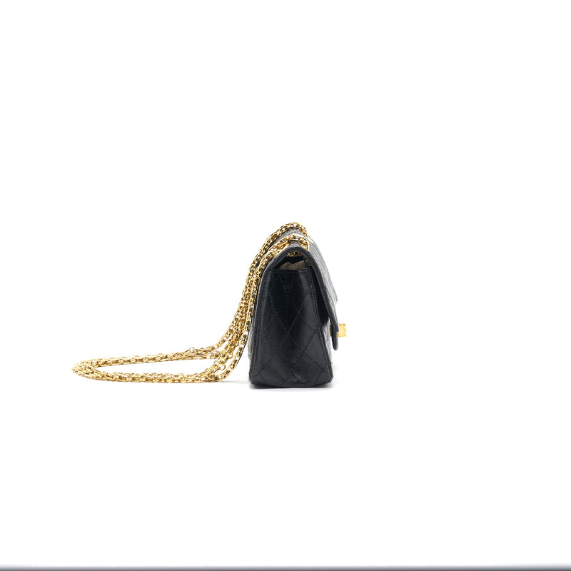 Chanel Small 2.55 Reissue Handbag Black LGHW