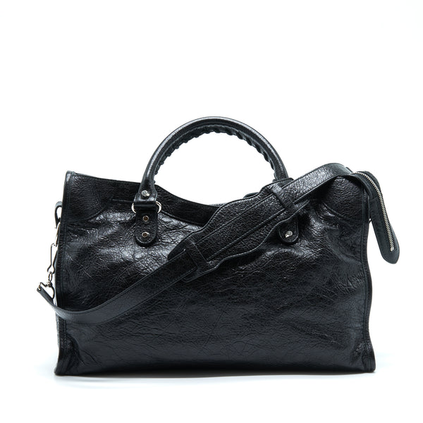 Balenciaga Classic City Bag Black SHW
