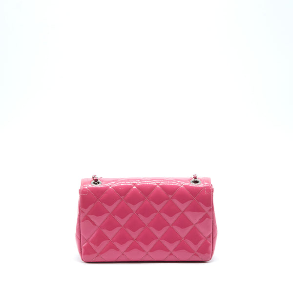 Chanel Coco Shine Flap Bag Patent Pink SHW