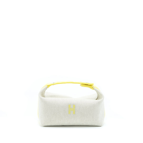 Hermes Bride-A-Brac Case, Small Model Jaune Citron