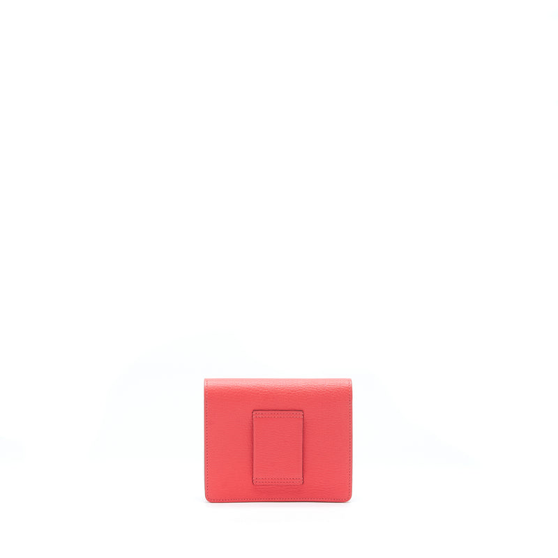 Hermes Roulis Slim Evercolor Rose Texas SHW Stamp Y