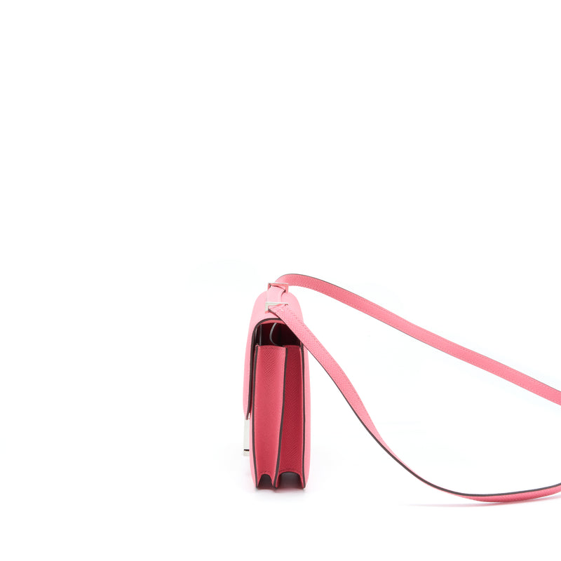 Hermes Constance Mini Epsom Rose Azalee SHW Stamp Y