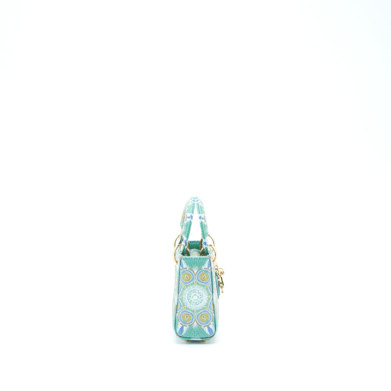 Dior Micro (Super Mini) Lady Dior Limited Green LGHW