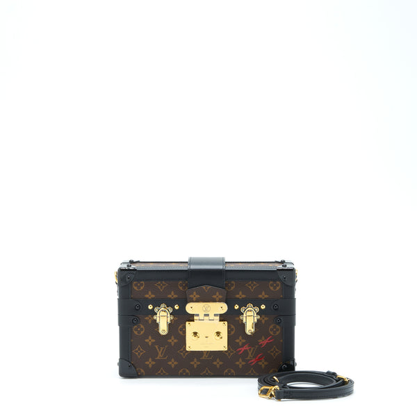 Louis Vuitton Petite Malle Monogram Canvas GHW