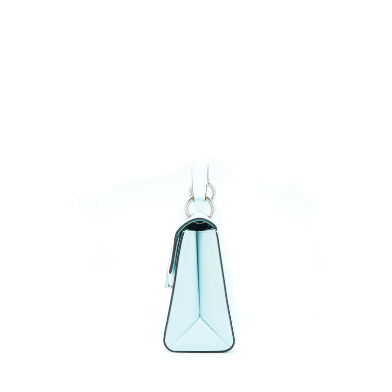 Louis Vuitton Top Handle Flap Bag Epi Light Blue SHW