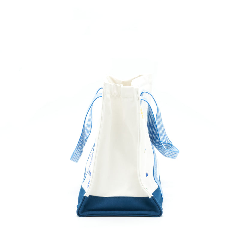 Hermes Circus Nappy Bag Blue/White