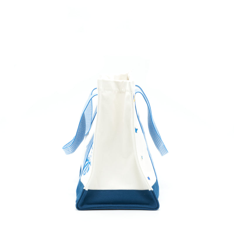 Hermes Circus Nappy Bag Blue/White