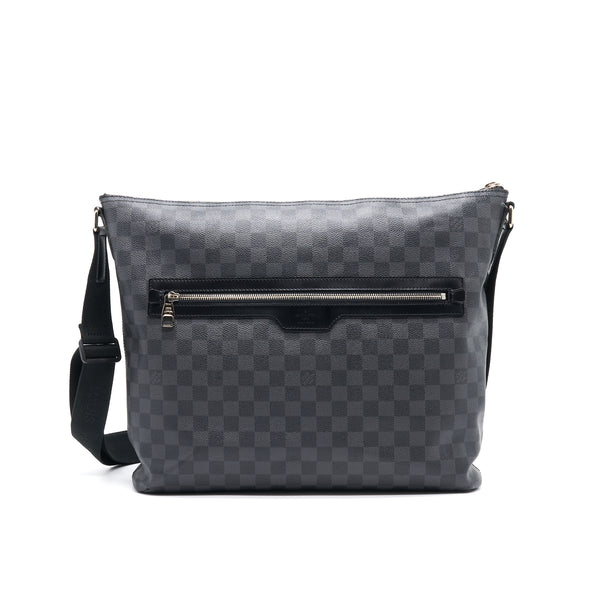 Louis Vuitton Men’s Crossbody Bag Black and Grey