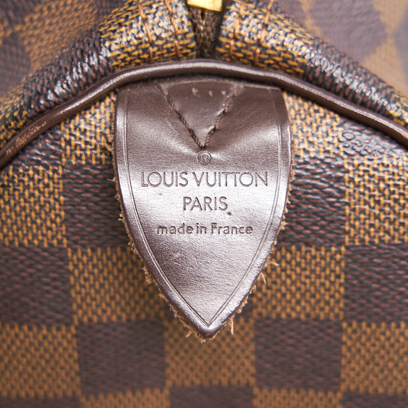 Louis Vuitton Speedy Damier Ebene Canvas 30