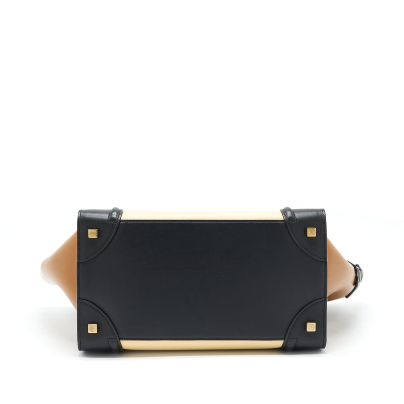 Celine Mini Luggage Bag Calfskin Multicoloured GHW