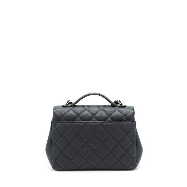 Chanel Medium Business Affinity Caviar Black LGHW