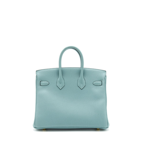 Hermes Birkin 25 Togo 7G Ciel GHW Stamp Y